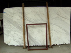 white Volakas marble